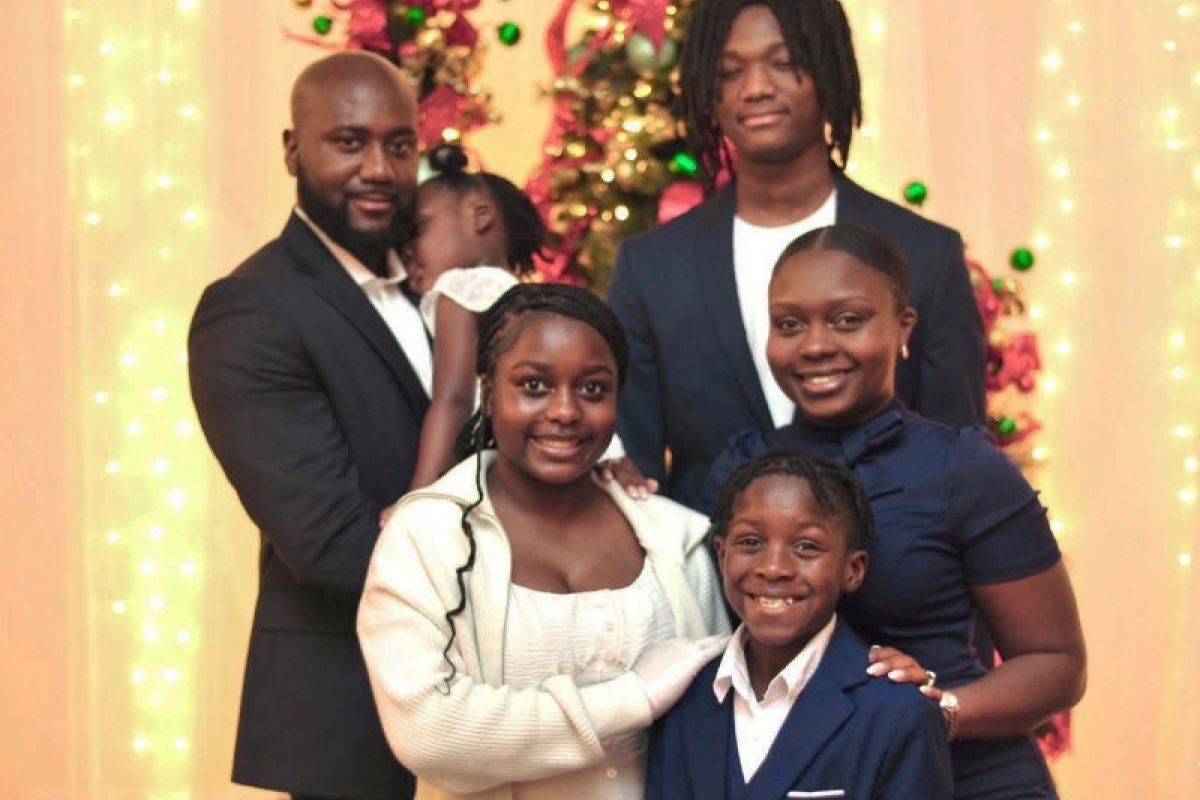 Cotillion family photo.